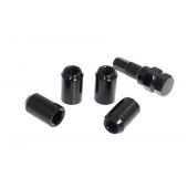 M12x1.25 Black Wheel Lug Nut 32mm Length - Durable & Stylish