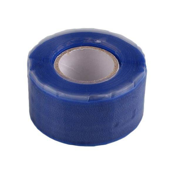 Self-Fusing Silicone Tape 25mm x 3.5m - Blue, Durable Seal