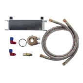 D1Spec 11-Row Oil Cooler Kit for Enhanced Engine Cooling