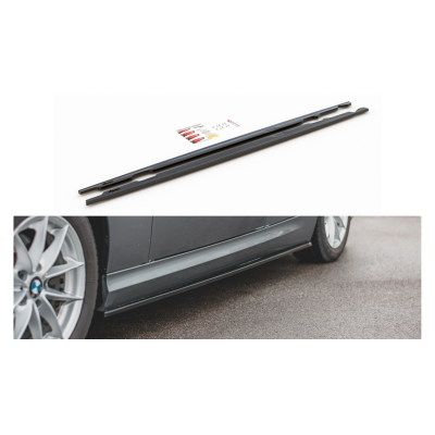 Gloss Black Side Skirts for BMW 3 E90 E91 Facelift Model