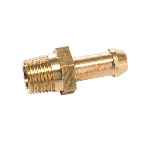 Brass Nipple 1-8 to 6mm Hose Connector - Durable & Reliable