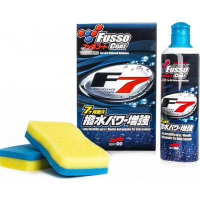 Soft99 Fusso Coat F7 300ml - All Colors Car Wax