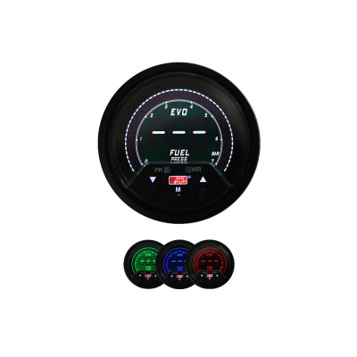Auto Gauge EVO PEAK 60mm Fuel Pressure Gauge - Precision Readings