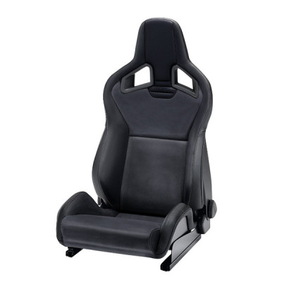Recaro Sportster CS Heated Leather Seat - Vienna Black