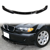 Gloss Black Front Splitter for BMW 3 Series E46 Model