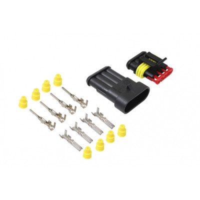 4-Pin Waterproof Superseal Connector for Reliable Connections
