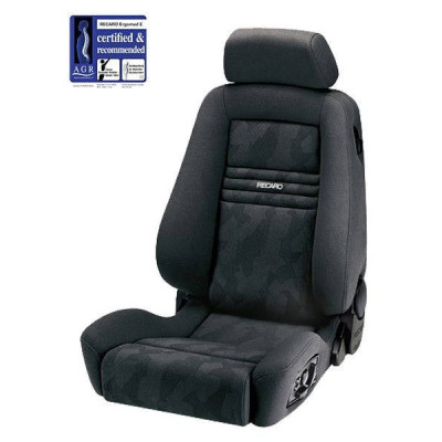 Recaro Ergomed E Racing Seat - Artista Black & Nardo Black
