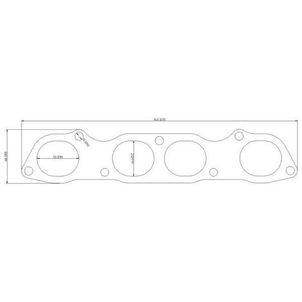 High-Performance Exhaust Flange for Honda S2000 - Durable Fit