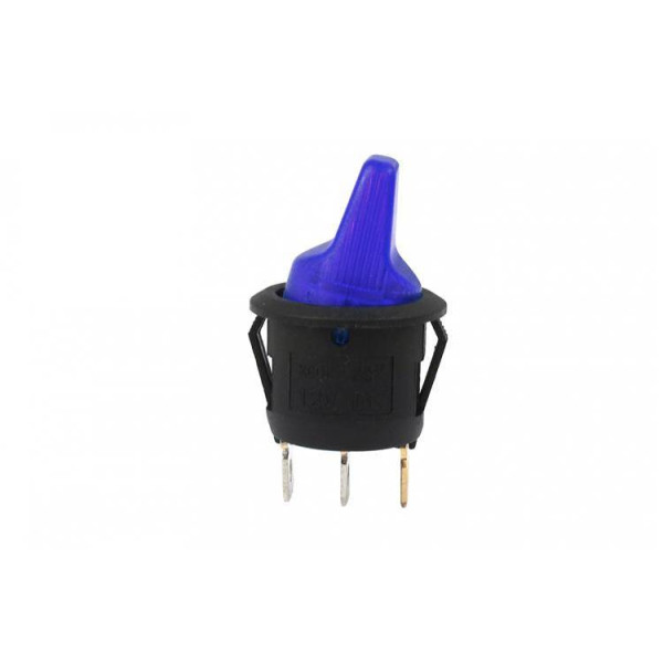 3-Pin Blue LED Switch Flip ON-OFF for Easy Control