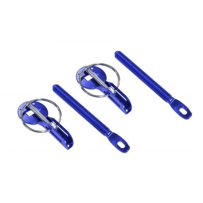 EPMAN Blue Hood Pins for Secure Automotive Customization
