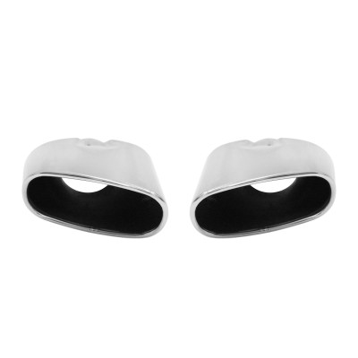 BMW X5 Exhaust Pipe End 150x85mm with 66mm Input