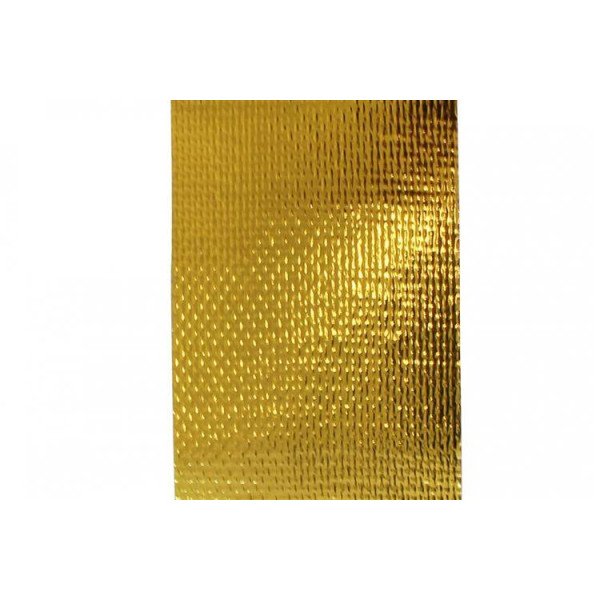 25mm Gold Heat Shield Tape - 4.5m High-Temperature Protection