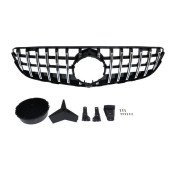 Mercedes Benz W253 GT-R Look Grill Chrome-Gloss Black 16-19