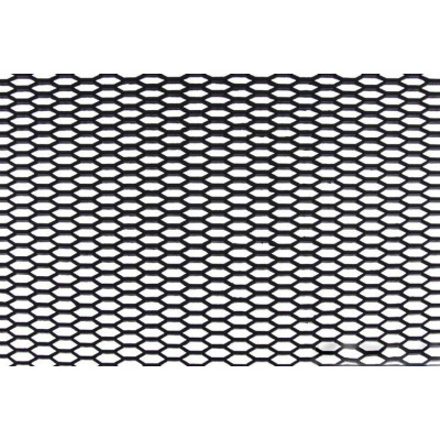 120x40cm Black ABS Honeycomb Mesh Grill for Versatile Use