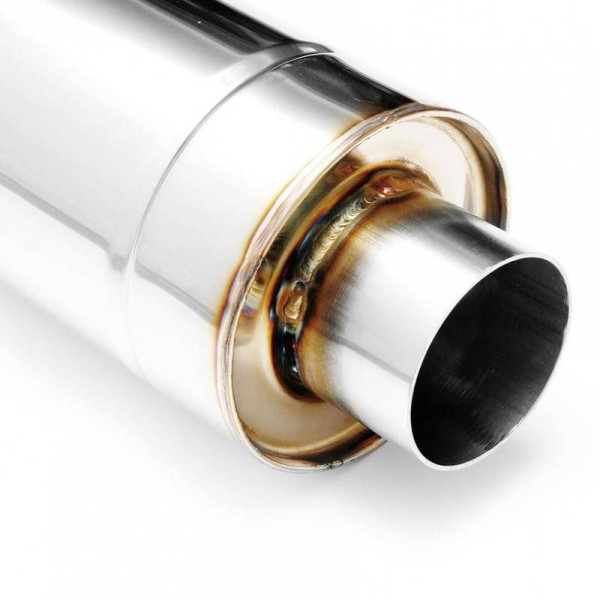 Sport Center Muffler 63.5mm x 400mm - High Performance Upgrade