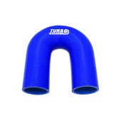 180° Blue Elbow Connector - 76mm Pipe Fitting