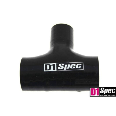 45mm T Piece Hose Blow Off D1Spec - 15mm Black Connector