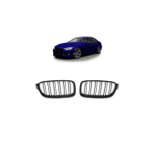 BMW 3 F30 F31 Gloss Black Dual Line Grill