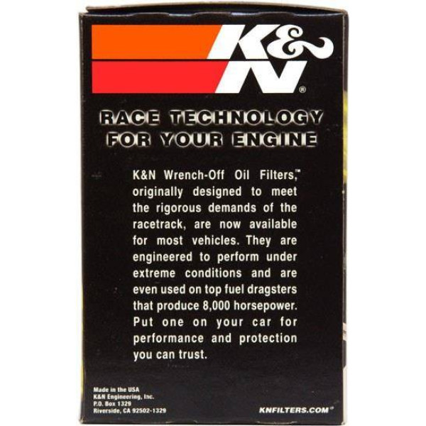 K&N HP-2006 High-Performance Oil Filter for Enhanced Engine Care