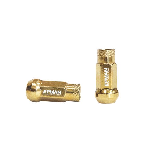 Epman JDM M12x1.5 Gold Wheel Lug Nuts