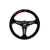 Steering wheel SLIDE 330mm offset:45mm Suede Red