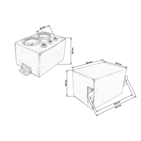 High-Performance Fuel Tank Swirl Pot with Dual Pumps