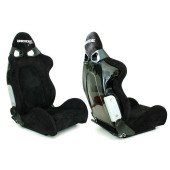 Couga Bride Racing Seat - Black Suede