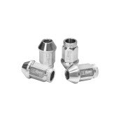 Forged Aluminum Wheel Lug Nuts D1Spec 12x1.25 Silver
