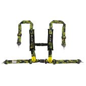 Racing Seat Belts V2 CAMO 4P 2" E4 Slide