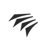 Universal 4CZ Front Splitter for Enhanced Aerodynamics