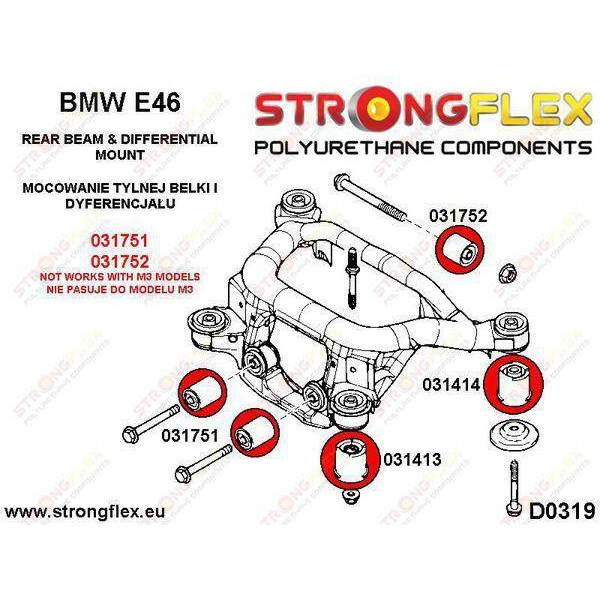 Rear subframe rear bush SPORT