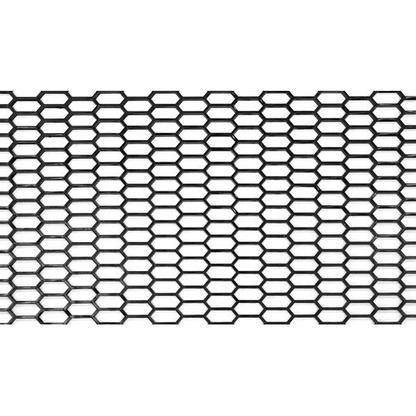 Black ABS Honeycomb Mesh Grill 120x40cm - 32x13mm