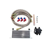 D1Spec 15-Row Oil Cooler Kit with Thermostatic Module