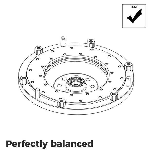 CNC Flywheel for Nissan SR to BMW M57N Conversion - 228mm