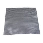 Embossed Aluminium Heat Shield 0.5mm - 30x60 cm