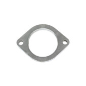57mm Exhaust Flange Connector with 2 Bolts - Durable Fit