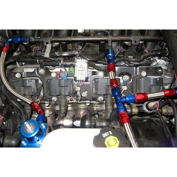 180° AN10 Reusable Swivel Hose End - High Performance Fitting