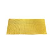 Gold Embossed Aluminium Heat Shield 0.5mm - 30x60cm