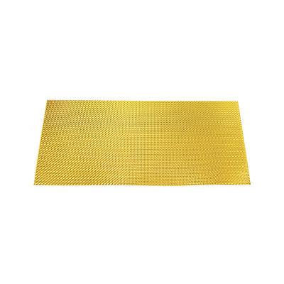 Gold Embossed Aluminium Heat Shield 0.5mm - 30x60cm