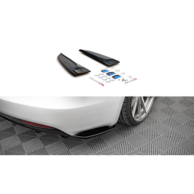 Gloss Black Rear Splitter for Tesla Model S Facelift