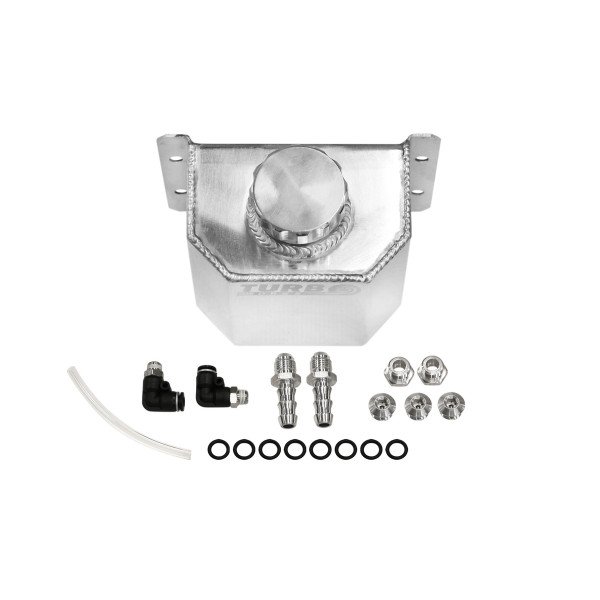 1L Silver Oil Catch Tank Bulkhead - High Performance Solution