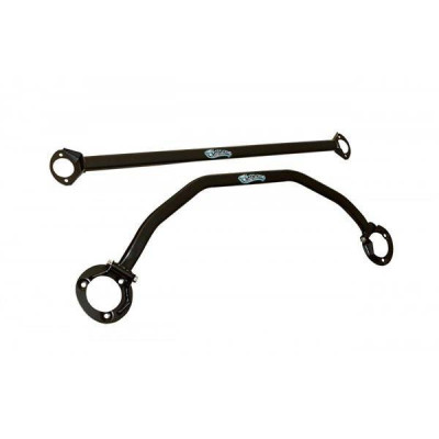 BMW E36 4-Cyl Front & Rear Strut Bar Set for Enhanced Stability