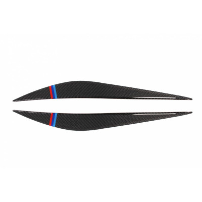 BMW 3 Series F30 Carbon Fiber Headlight Eyebrow Trim