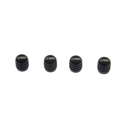 D1Spec D1S036 Black Valve Cap - Durable & Stylish Design