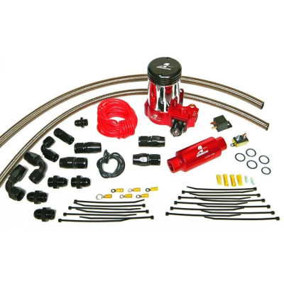 Aeromotive A2000 Drag Race Fuel Pump Kit with Lines & Fittings