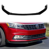 Volkswagen Passat B8 Gloss Black Front Bumper