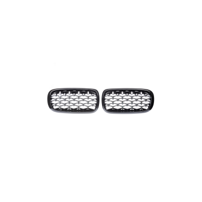 Gloss Black & Chrome Sport Grille for BMW X5/X6 2013-2018