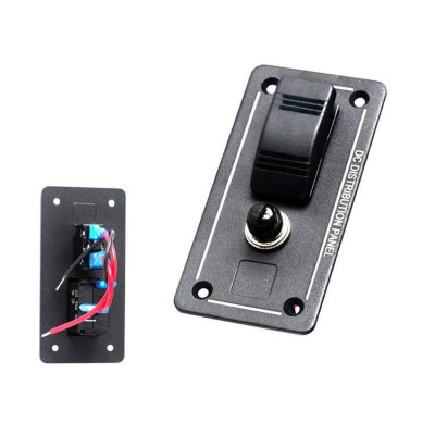 10A ALU ON-OFF Switch Panel - Durable Control Solution