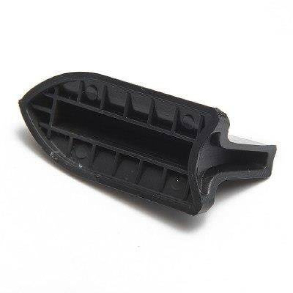 Black Shark Fin Roof Rack for Type 2 Vehicles - Sleek Design