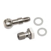 M10x1 Banjo Bolt Kit to 4AN with 1.5mm Restrictor
